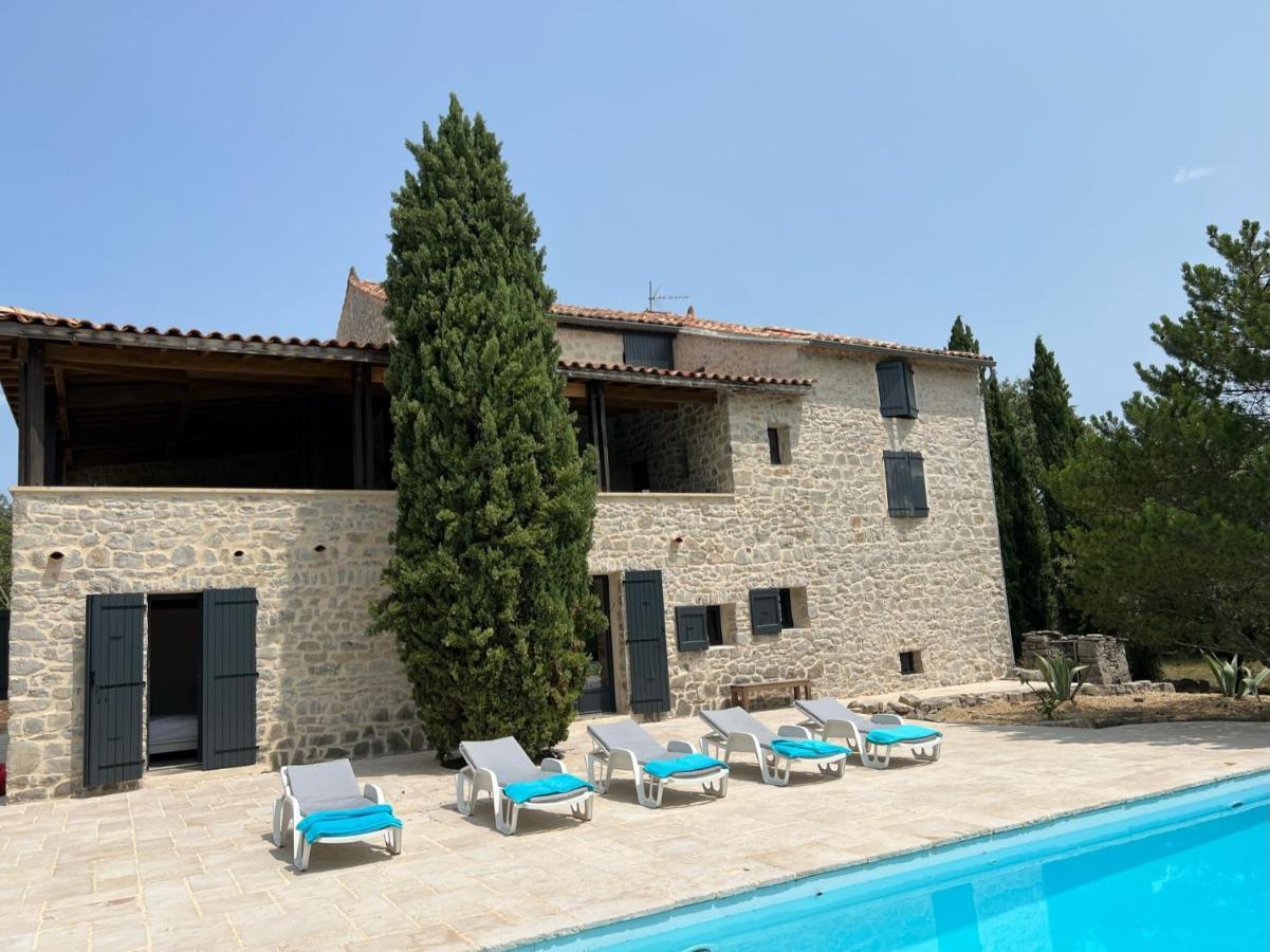 הוילה לס ואנס Luxurious Family House With Pool In Ardeche. מראה חיצוני תמונה