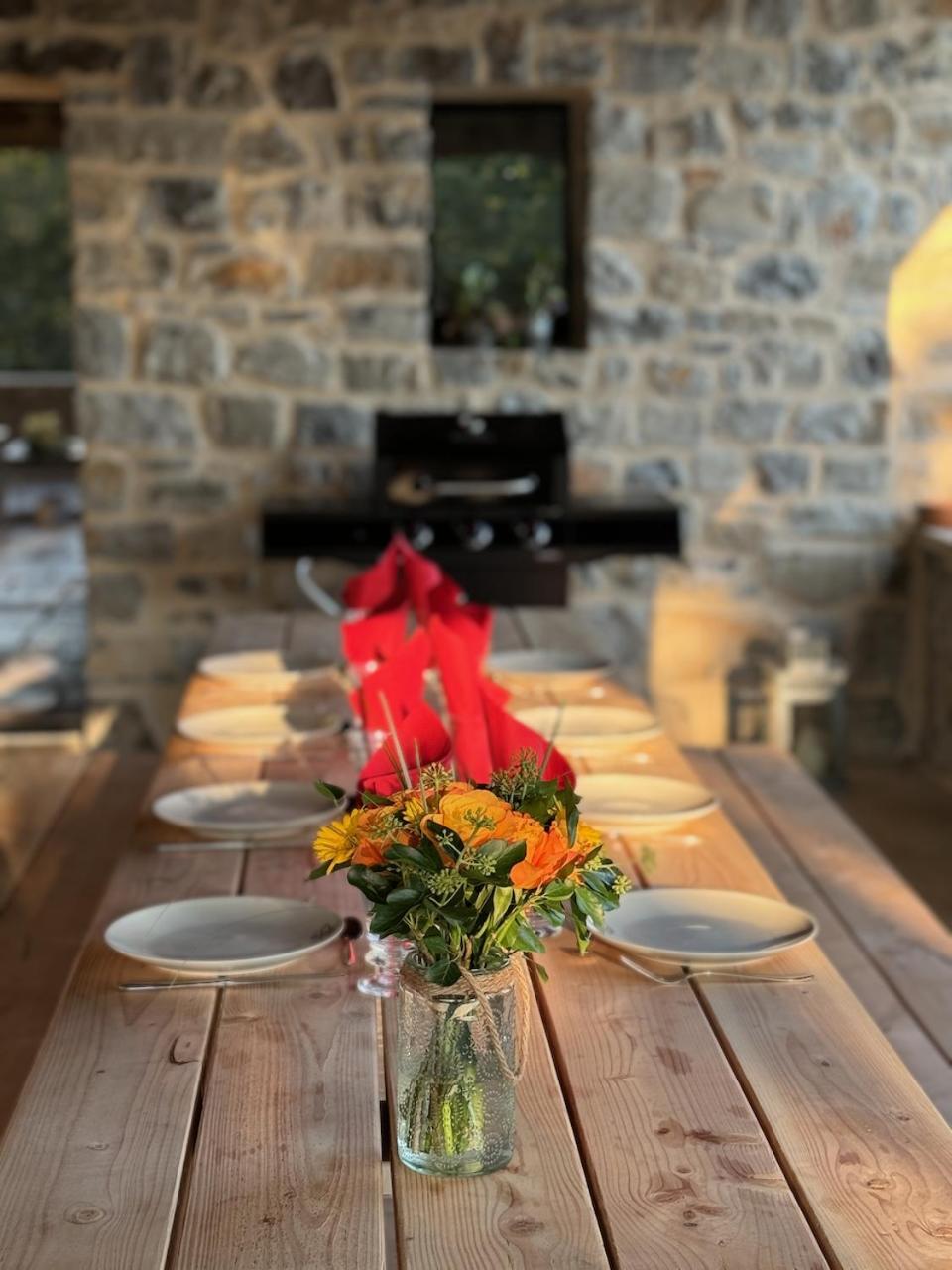 הוילה לס ואנס Luxurious Family House With Pool In Ardeche. מראה חיצוני תמונה